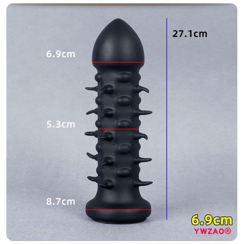 YWZAO Analplug Flüssigsilikon Geformt G77