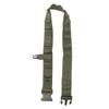 Security Work Belt Nylon Lightweight Security Duty Belt with Adjustable Buckle for Outdoor Patrolling OD Green