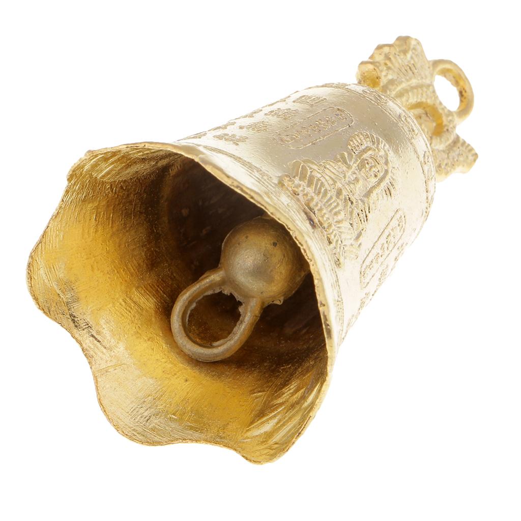 Decorative Vintage Wind Chime Hanging Metal Ornament Fortune Mascot for Office Living Room Wall Decor