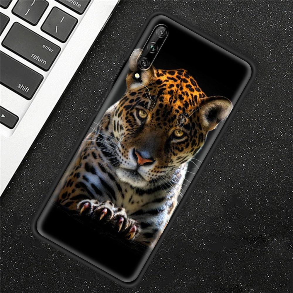 

Tiger Leopard GORILLA Fashion Phone Case For Huawei P50 P20 Pro P30 P40 Lite E P Smart Z Y6 Y7 Y9 2019 Soft Silicone Cover Couqe Huawei P30 Pro
