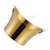 Elegant Stainless Ice Bucket with Handle Large Capacity Ingot Ice Pail Ice Container for Parties and Picnics 55KF