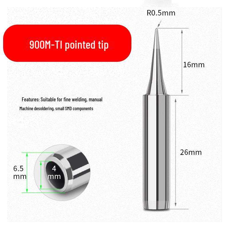 

936 900M Бессвинцовый паяльник с внутренним нагревом - заостренный, постоянная температура для электросварки 900M-TI (pointed tip)