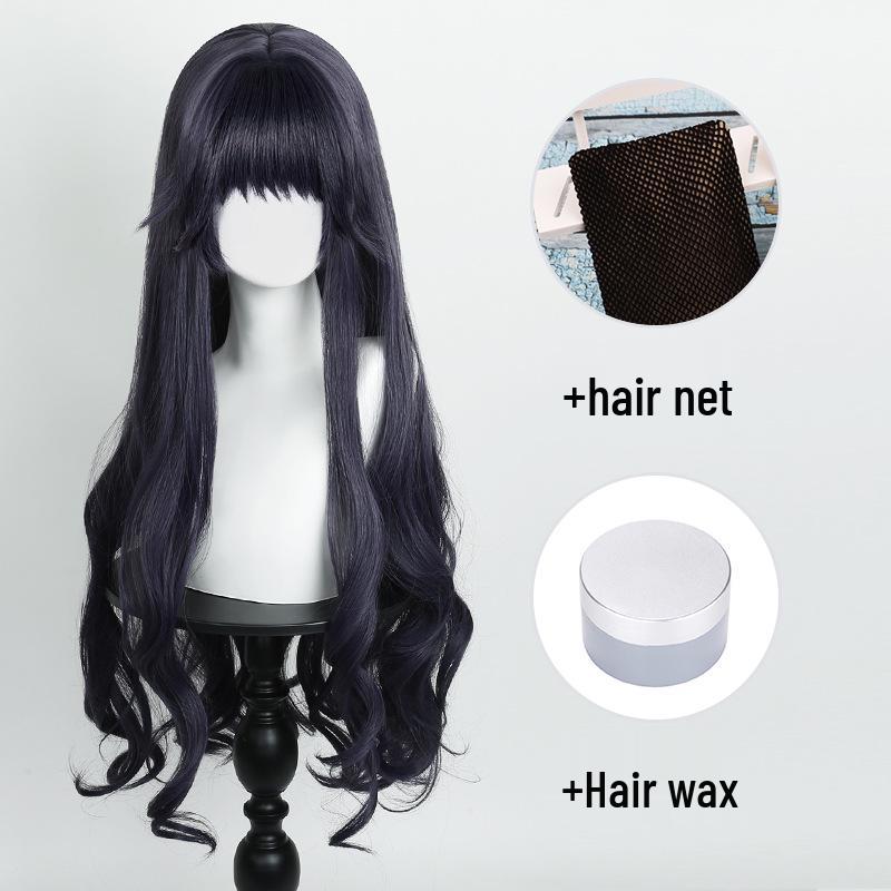 Yuko Kurikashi Flower Scent Cosplay Wig - Large Wave Curly Hair