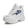 Ins Dad Shoes New Thick Sole Inner Height Increase Sports Leisure Spring and Autumn Single Shoes A