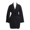 Max Mara [Excellent condition/Domestic genuine/Made in 2014] 24110110816 100% cashmere with belt coat 38 blackUsed
