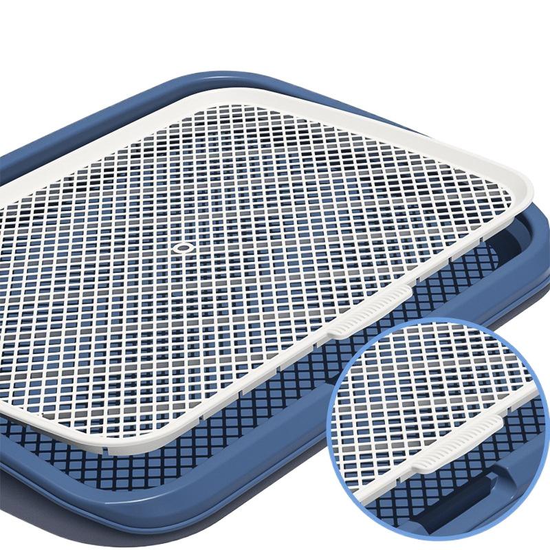 Toaleta do treningu czystości dla psa, Plastikowy uchwyt na podkładki do sikania dla psa ze zdejmowaną siatką, Trener czystości dla psa wielokrotnego użytku, Kuweta dla psa dla zwierząt domowych Up