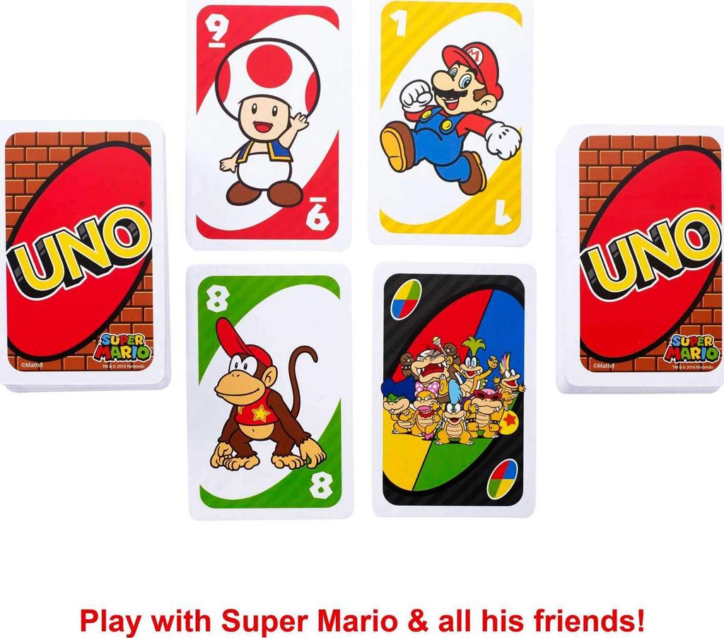 UNO Super Mario [Special Rule Cards: Invincible Mario & White Mario] DRD00