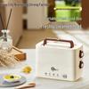 Portable Self-Heating Electric Lunch Box: Insulated Bento for Office & Meal Prep