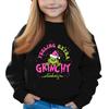 Christmas Day Girls Round Neck Pullovers For Kids Printed Baby Tops