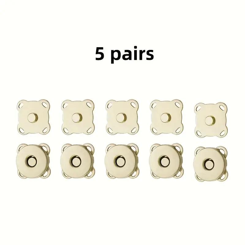 Invisible Mother And Child Plum Blossom Magnetic Button, Strong Suction Magnet Button, DIY Hand Sewn Concealed Button For Clothing And Luggage