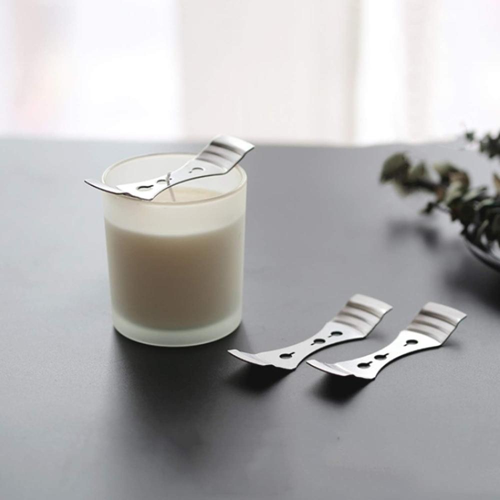 Metal Candle Wick Centering Devices Stainless Steel Candle Wick Holder for Candle Making DIY Making Lovers