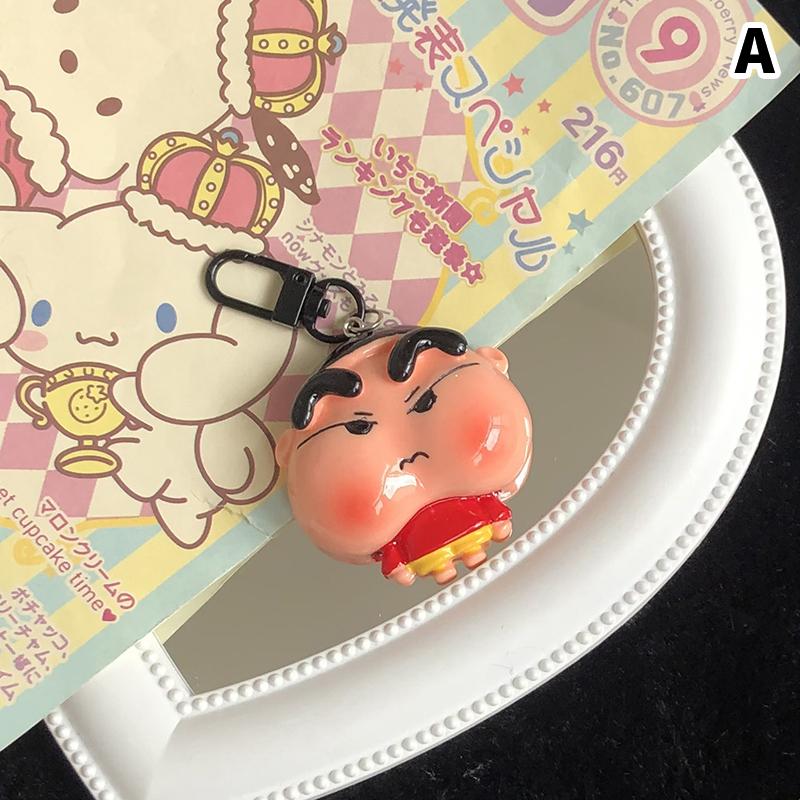 

Crayon Shin-Chan Nohara Himawari Boochan милый мультяшный брелок Kawaii игрушка рюкзак кулон украшение школьный портфель детский праздничный подарок as the picture