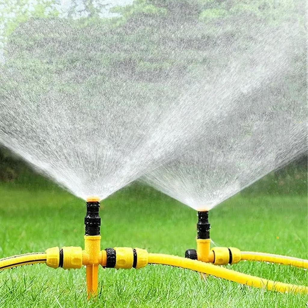 360° Adjustable Automatic Garden Sprinkler Head for Lawn and Vegetable Patch