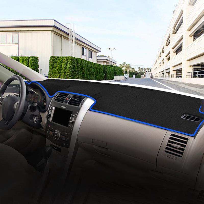 Car For Toyota Corolla E140 E150 2006 2007 2008 2009 2010 2011 2012 2013 Dashboard Cover Mat Avoid Light Pad Anti-UV Case Carpet