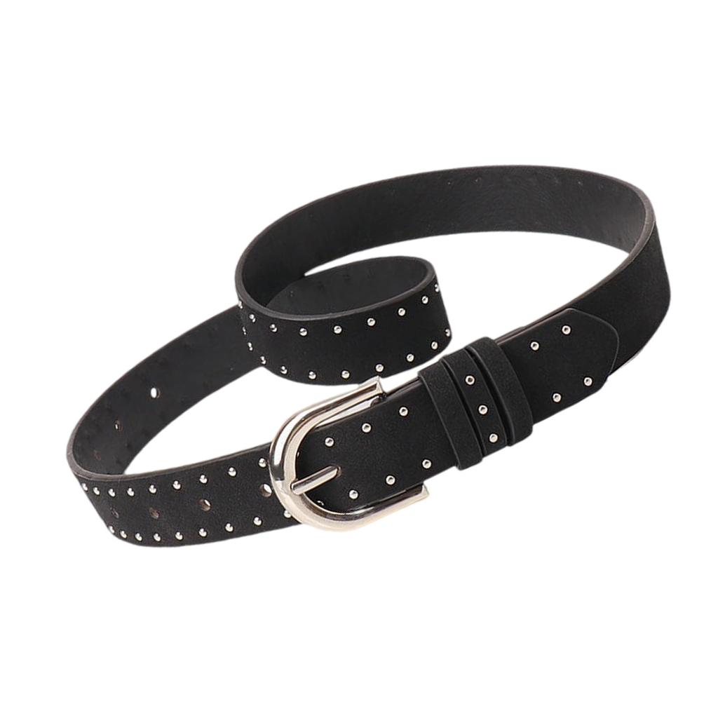 Fashionable Simple Belt Adjustable Women's Belt PU Leather Solid Color Jeans Waist Strap For Casual Wear