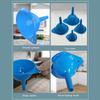 Kitchen Funnel Set High Temperature Resistant Funnel Kit Easy To Clean Kitchen Supplies For Transferring Dry Ingredients