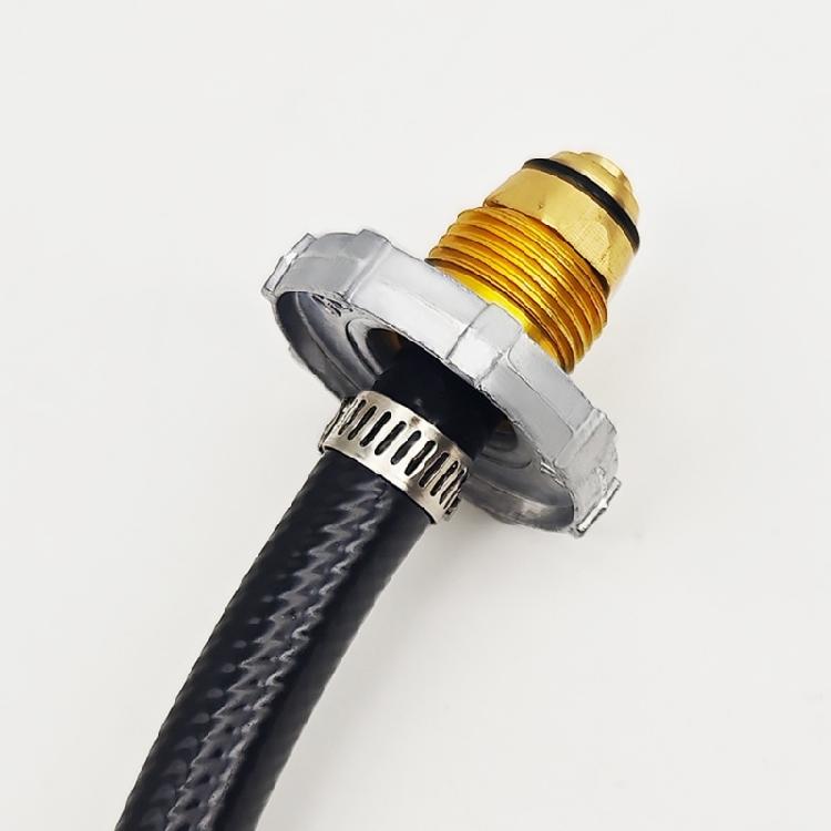 Zylinder gegenseitige Befüllung Verbindungsrohr Flüssiggasbehälter Befüllbrücke Aufblasanschluss Gummischlauch Einfach zu bedienen