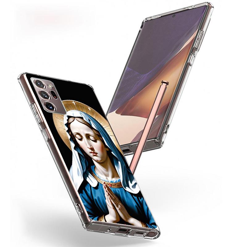 Virgin De Guadalupe Virgen Mary Phnoe Case for Samsung Galaxy S26 S25 Edge S23 S24 Ultra S22 Plus S21 S20 FE Unique Cover Soft C