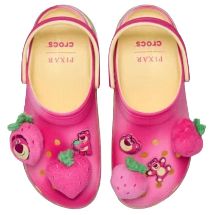 Toy Story x Crocs Sabot Platformă Classic Lotso Adidași Femei Roz Bej Verde 212240-90H