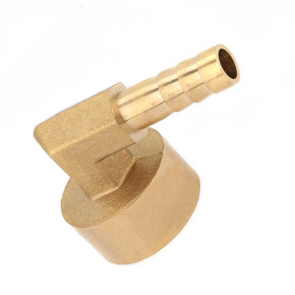 1pcs Swivel Nut Barb Hose Fitting 90 Degree Hose Barb Fitting Elbow Fuel/Water/Oil/Gas/Air
