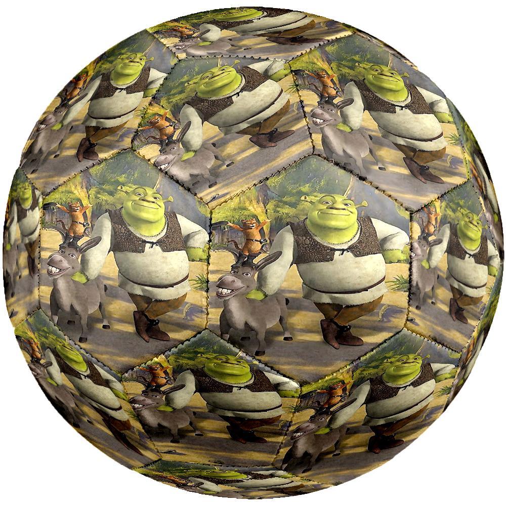 Shrek Theme Size 5 Soccer Ball, Suitable for Both Indoor and Outdoor Matches, a Gift Suitable for Everyone.