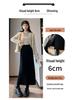 Women's High-Waisted Plus Velvet Slim-Fit Knit Midi Skirt (Petite, 2025).