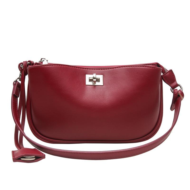 Crossbody Bag, Fashionable Vegetable Tanned Leather Rodeo Women's Bag, High-end and Versatile Armpit Bag, Women's New Commuting Shoulder Bag