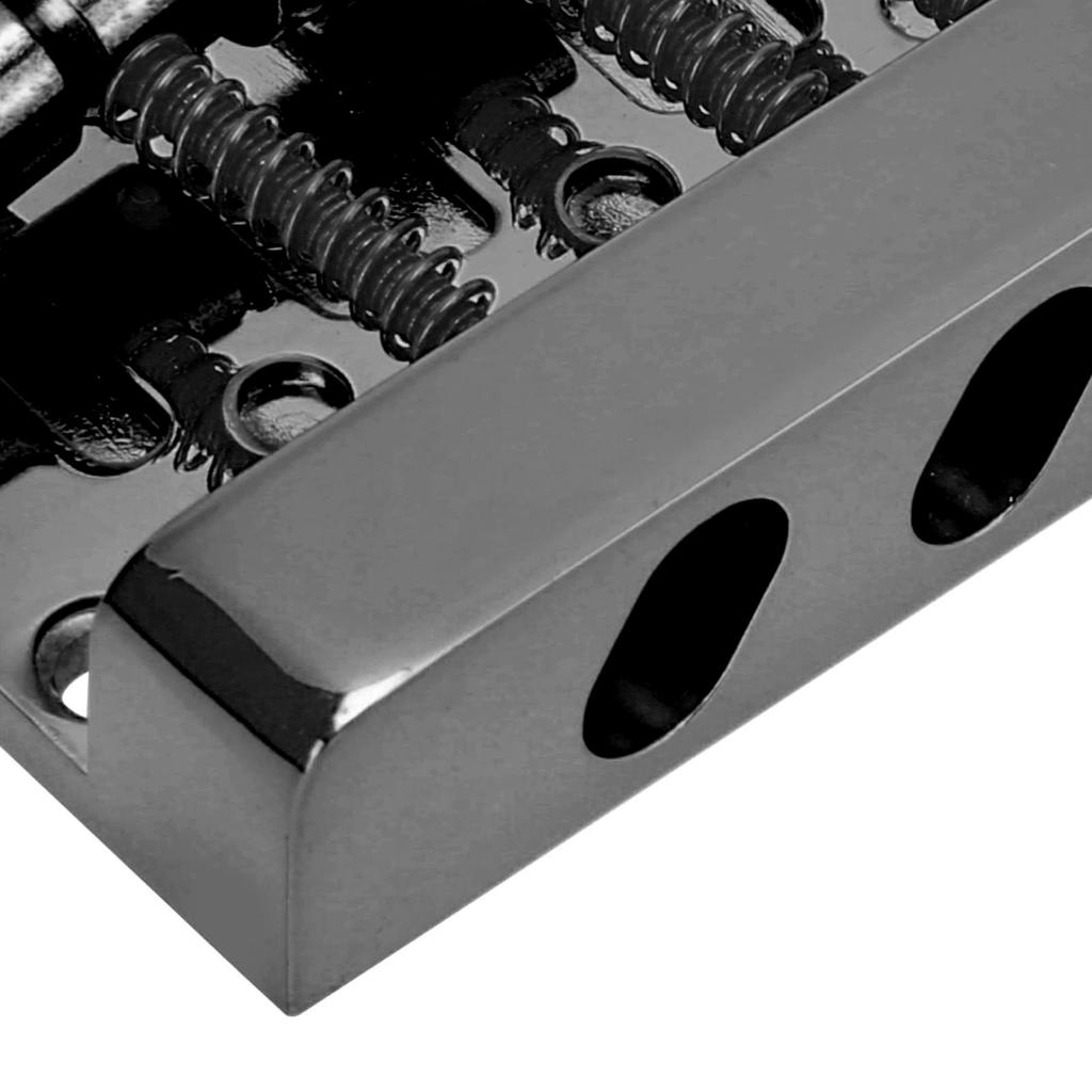 4 Strings Bass Bridge Tailpiece Thickened Electric Box Guitar Plate Instrument Accessories 85mm