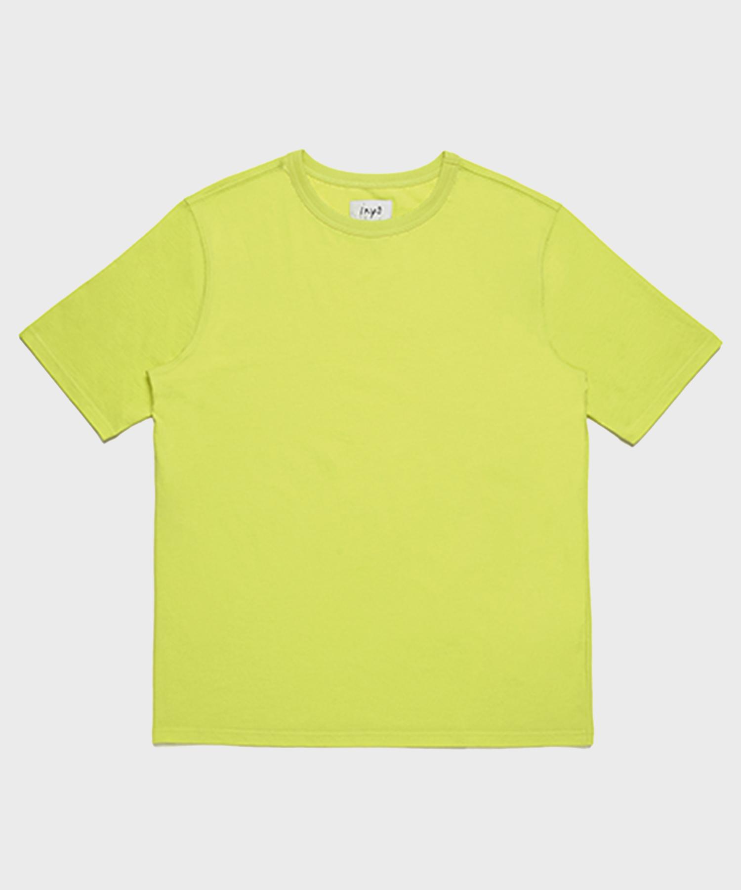 Iniz Silket Semi-Overfit Short Sleeve T-Shirt (Lime) Lime/S