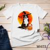 Dog Halloween Bernese Mountain Dog Jack O Lantern Pumpkin Unisex T-shirt