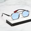 New Trendy Metal Square Sunglasses for Women Men UV400 Protection Retro Driving Shades Summer Eyewear