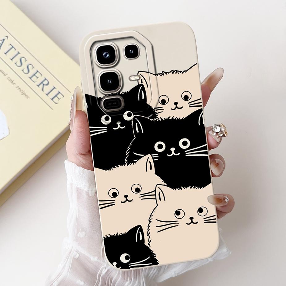 For Infinix Note 50 4G Case Note 50S X6870 Cute Cat Dinosaur Cartoon Cover Soft Silicone Case For Infinix Note 50 Pro Plus Shell