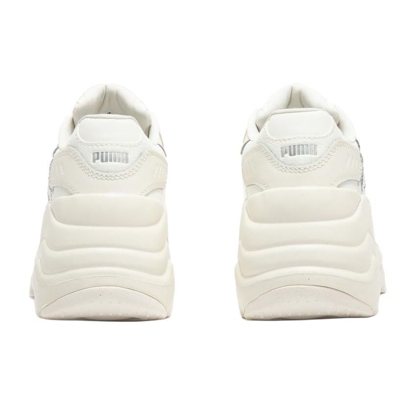 Puma Pulsar Wedge Star Frosted Ivory Silver Women Sneakers Cream 398675-01