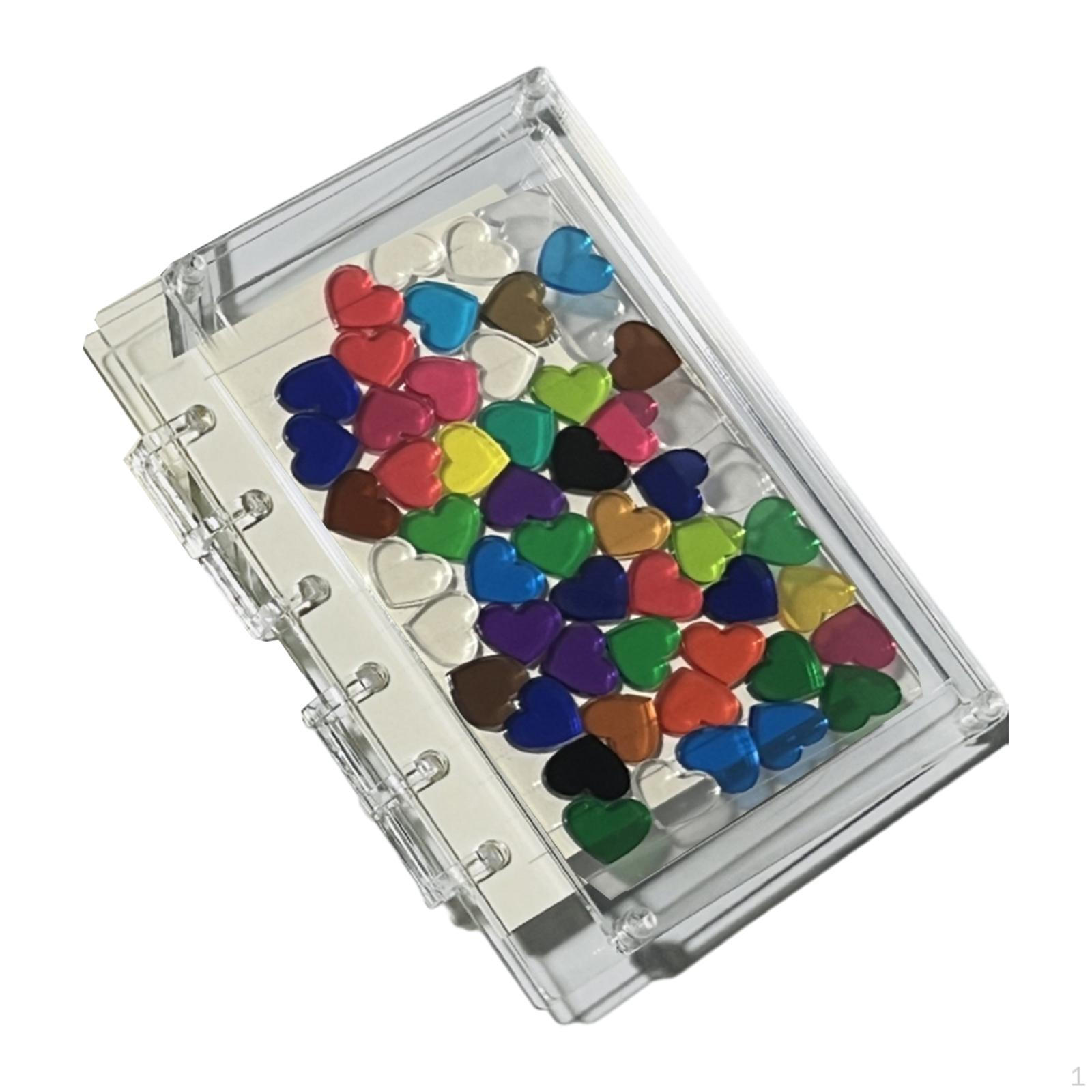 

/A7 Notebook with Pages, Creative DIY Refill Paper, Stationery, 6 Holes, for Sketching, A7 Heart