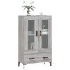 VidaXL Highboard Sonoma Grey 69.5x31x115 Cm Engineered Wood 828306