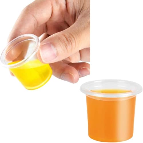 

Pack of 500 Clear Plastic Disposable Cups for Sampling, Heat-Resistant, and Commercial Use (40ml)