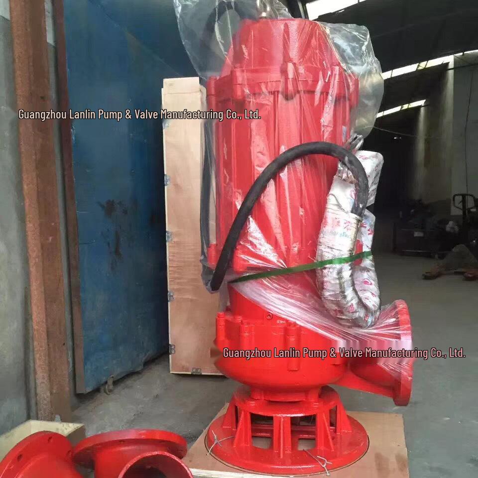 High-Power Non-Clogging Submersible Sewage Pump 80WQK35-7 for Water Treatment Plants
