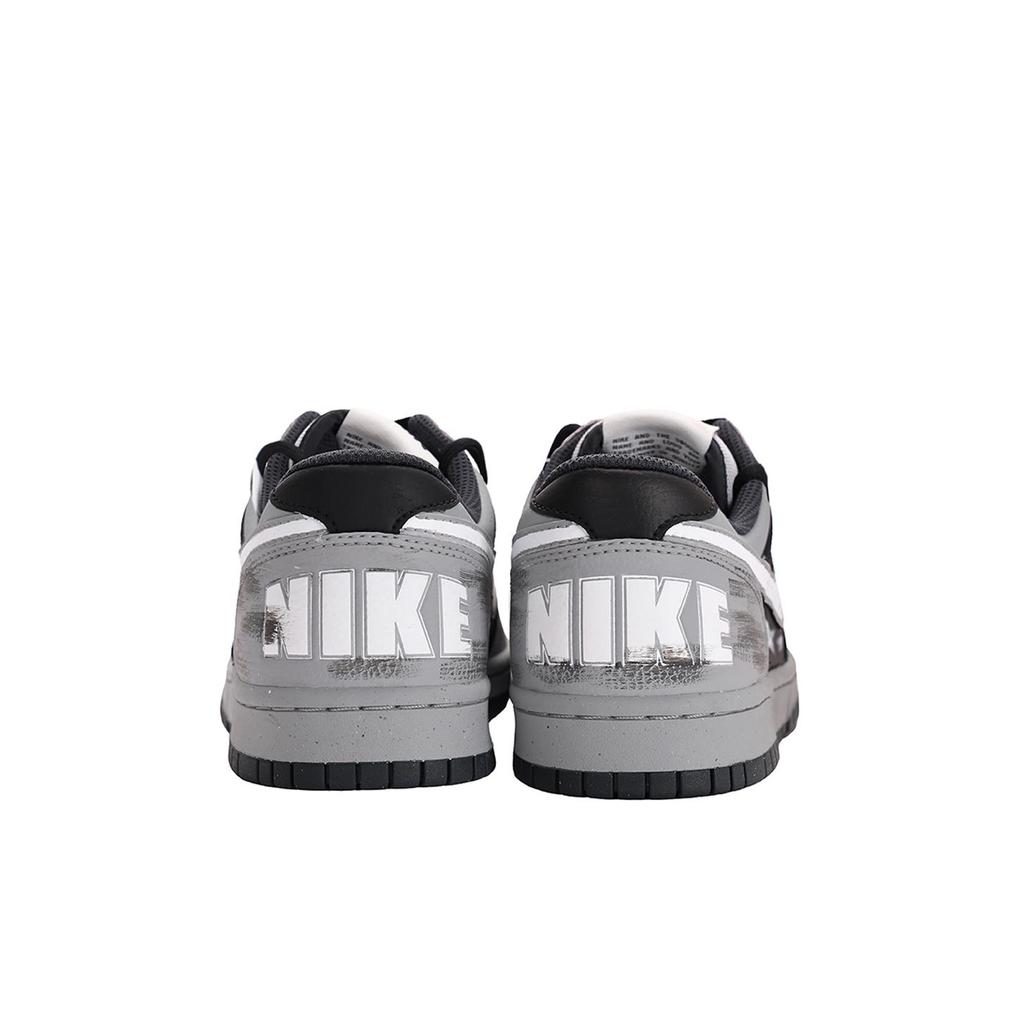 Nike Dunk Coverage Abriebfest Rutschfest Niedrig geschnitten Skateboard-Schuhe Unisex Grau 355152-017(Team59-SBOX)