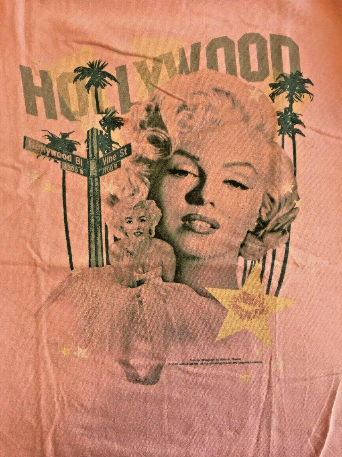Marilyn Monroe Hollywood Men T-Shirt -NEW Available in Mediuml New S