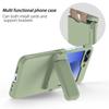 Wallet Card Insertion Folding Phone Case for Samsung Galaxy Z Flip 5 6 Shockproof Bracket Hinge Back Cover for Galaxy Z Flip6 5G