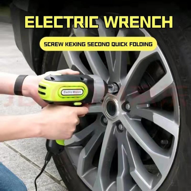 12V 5 Tons Electric Wrench Jack Kit SUV Truck Emergency Equipment Car Repair Tool Set Electric Jack
