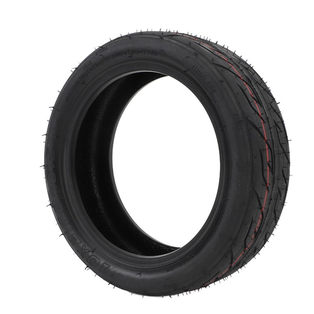 Rubber Electric Scooter Tire 10 x 2.70-6.5 Tubeless Tire Durable Vacuum Tire Off Road Riding