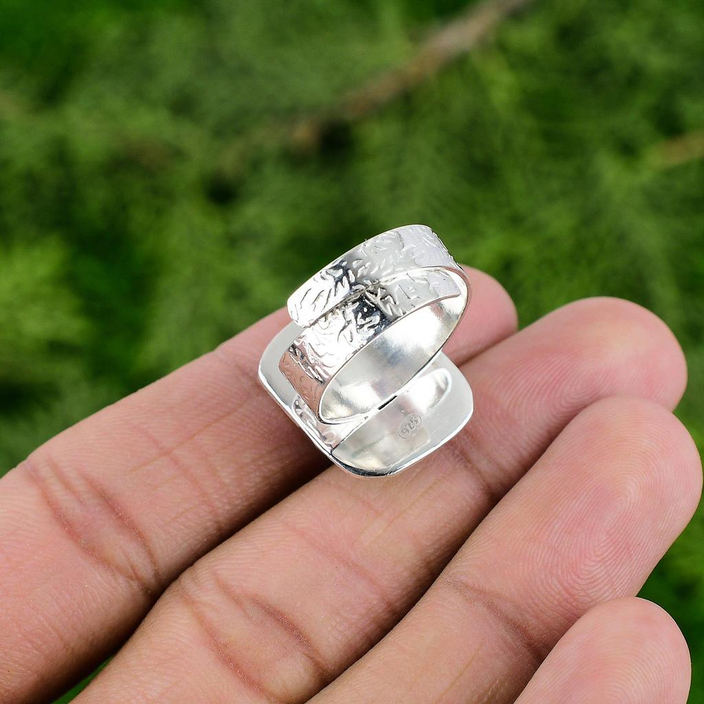 Womens day Sale Honey Dendrite Opal Stone 925 Sterling Silver New Solitaire Ring