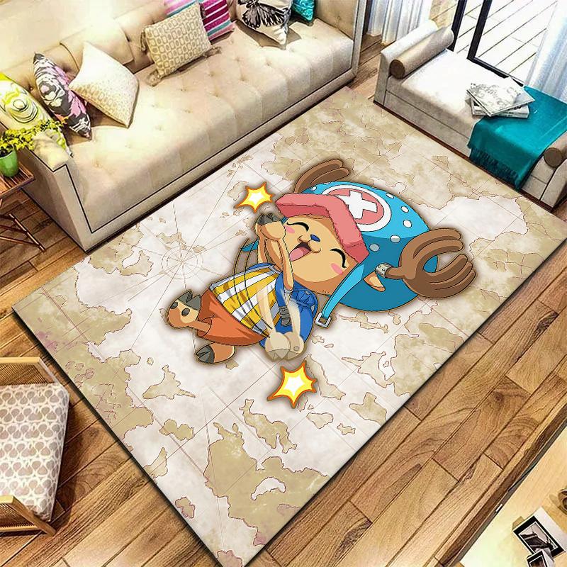 One Piece Tony Tony Chopper Carpet Rug For Living Room Bedroom Home Sofa Decoration,kids Play Nonslip Floor Mat
