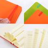 New Arrival High Quality A5 Notebook Custom PU Leather Hardcover Elastic Band  Office Journal Thread Sewing Binding