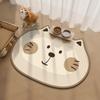 Waterproof Pet Feeding Mat Dogs Cats Non-Slip Food Tray Spill Proof Dining Pad Washable PVC Diatomite