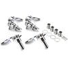 Electric Bass Tuner Peg 4 String Bass Machine Head Knobs Replacement Open Gear Bass Tuning Pegs Bass Accessory