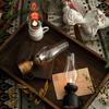 Electronic Candle Lamp Flameless LED Small Wind Lantern Battery Powered Oil Table Decorative Lamp for Holiday Birthday Decor