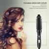 Anti Scald Handle Hair Styling Tools Foldable Design Hot Air Brush Hair Curling Iron  For Women