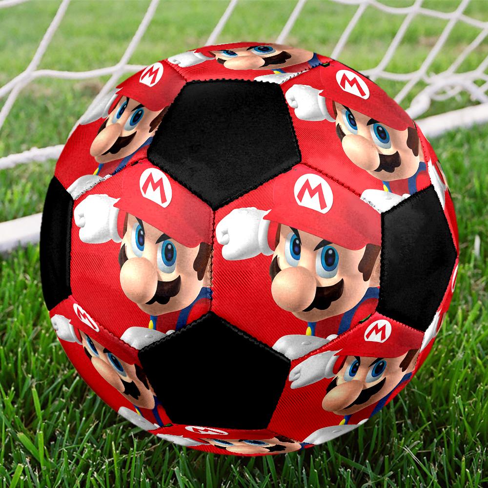 Mario Theme Size 5 Soccer Ball, Suitable for Both Indoor and Outdoor Matches, a Gift Suitable for Everyone.